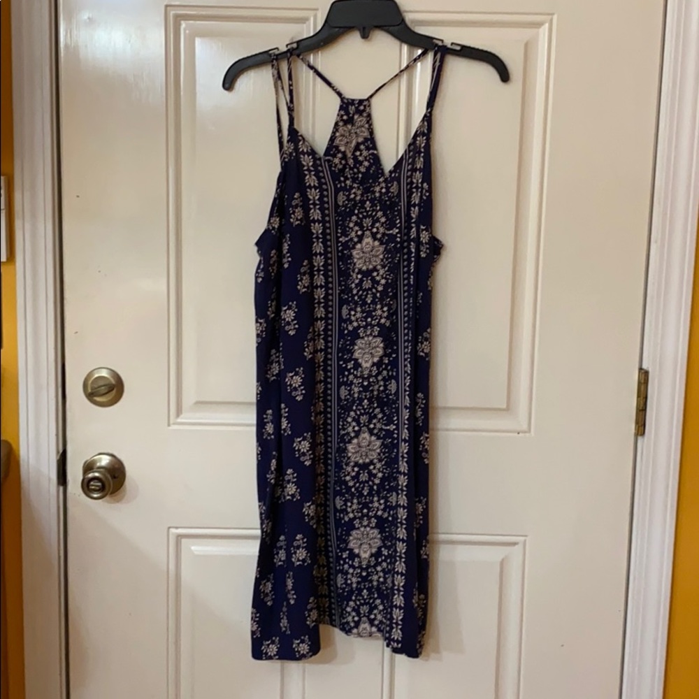 Blue summer dress